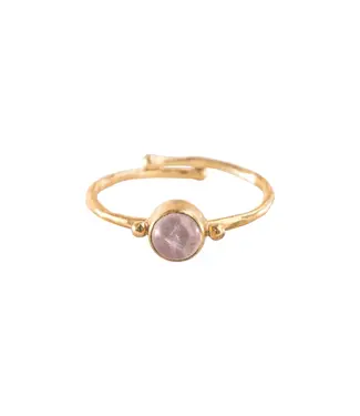 A BEAUTIFUL STORY •• Faithful Rose Quartz Goud