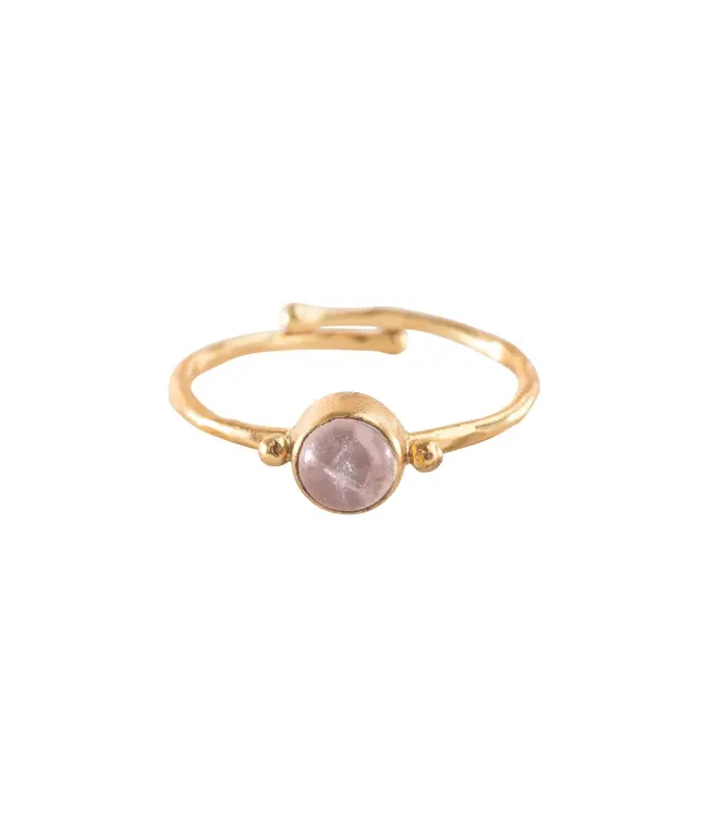 A BEAUTIFUL STORY •• Faithful Rose Quartz Goud
