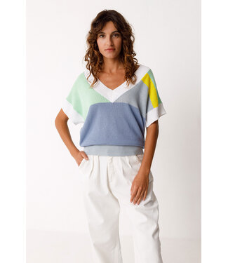 SKFK •• Top GAXE | Grey Blue