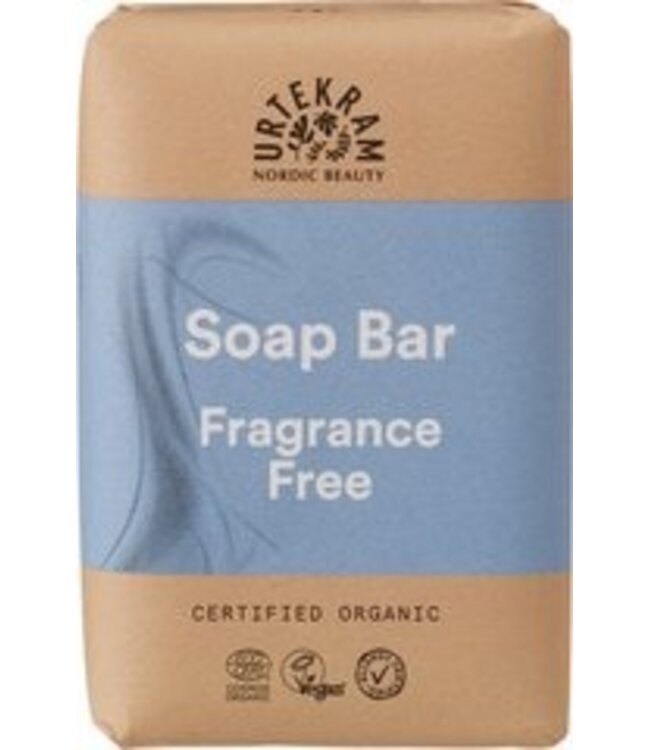 Urtekram •• Soap bar | Fragrance free | Sensitive | Zeepblok parfumvrij