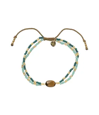 A BEAUTIFUL STORY •• Shining Tiger Eye Bracelet