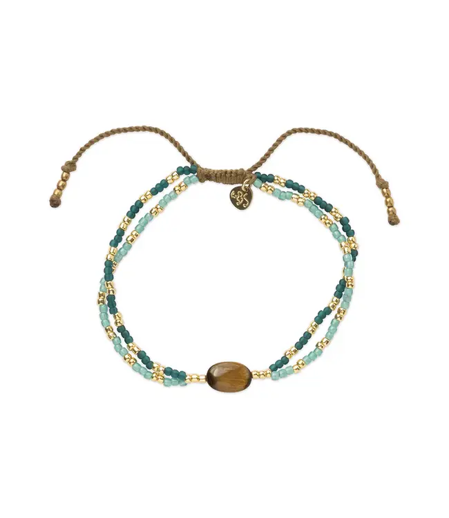 A BEAUTIFUL STORY •• Shining Tiger Eye Bracelet