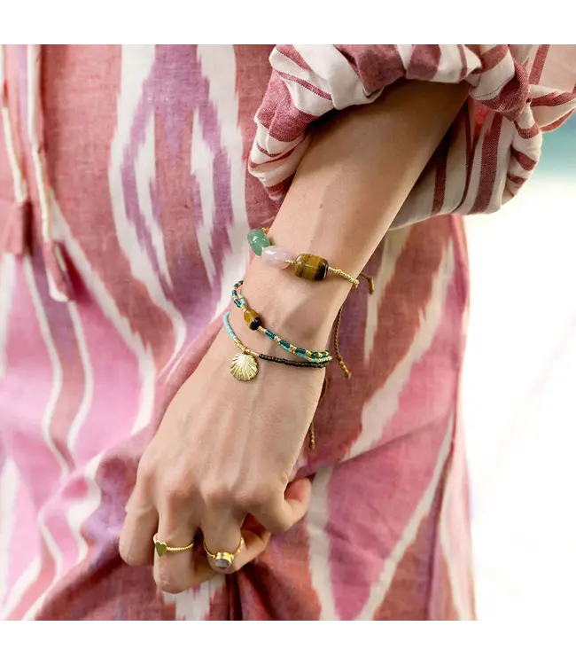 A BEAUTIFUL STORY •• Shining Tiger Eye Bracelet