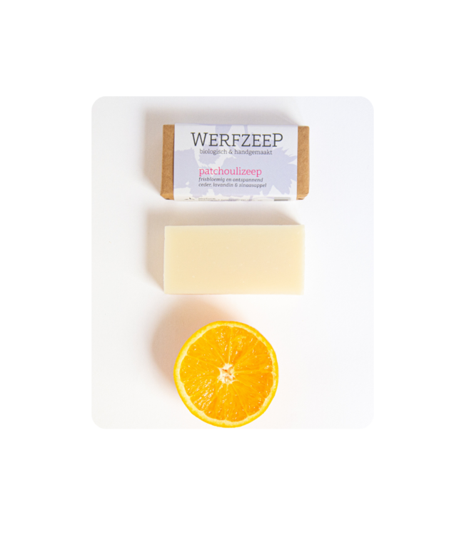 WERFZEEP •• Patchoulizeep | biologisch en handgemaakt