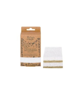 Croll en Denecke ••  Schuurspons Eco - Set van 2