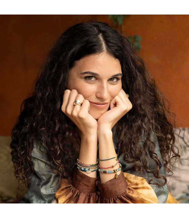 A BEAUTIFUL STORY •• Haze Rozenkwarts Armband