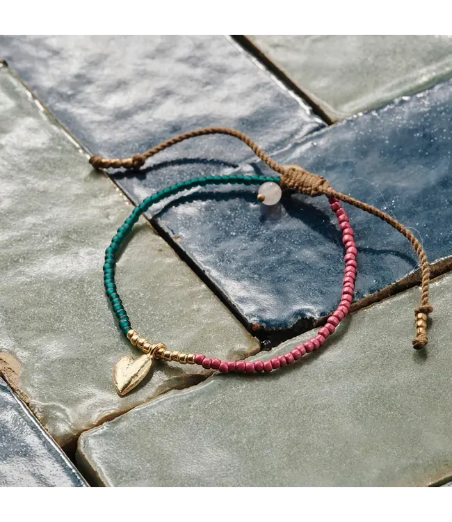 A BEAUTIFUL STORY •• Hoping Rozenkwarts Armband