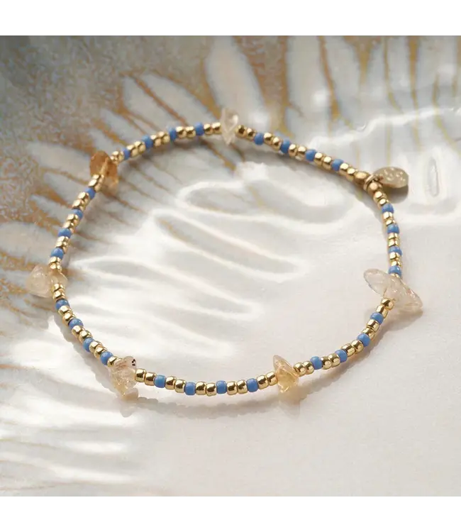 A BEAUTIFUL STORY •• Flashy Citrien Armband