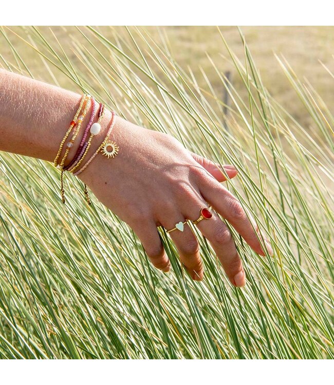 A BEAUTIFUL STORY •• Balanced Carneool Armband