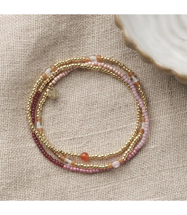 A BEAUTIFUL STORY •• Balanced Carneool Armband