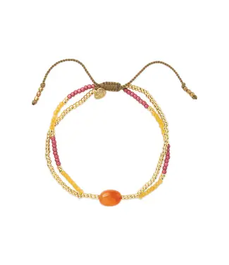 A BEAUTIFUL STORY •• Shining Carneool Armband