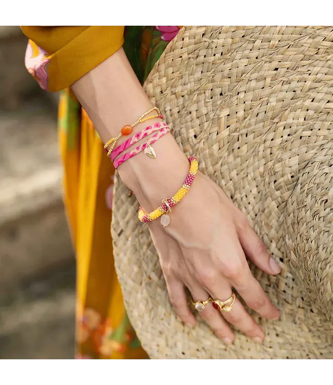 A BEAUTIFUL STORY •• Shining Carneool Armband