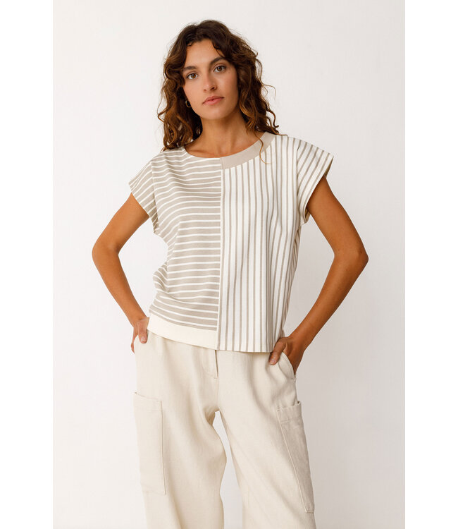 SKFK •• EKAI GOTS T-Shirt | Beige