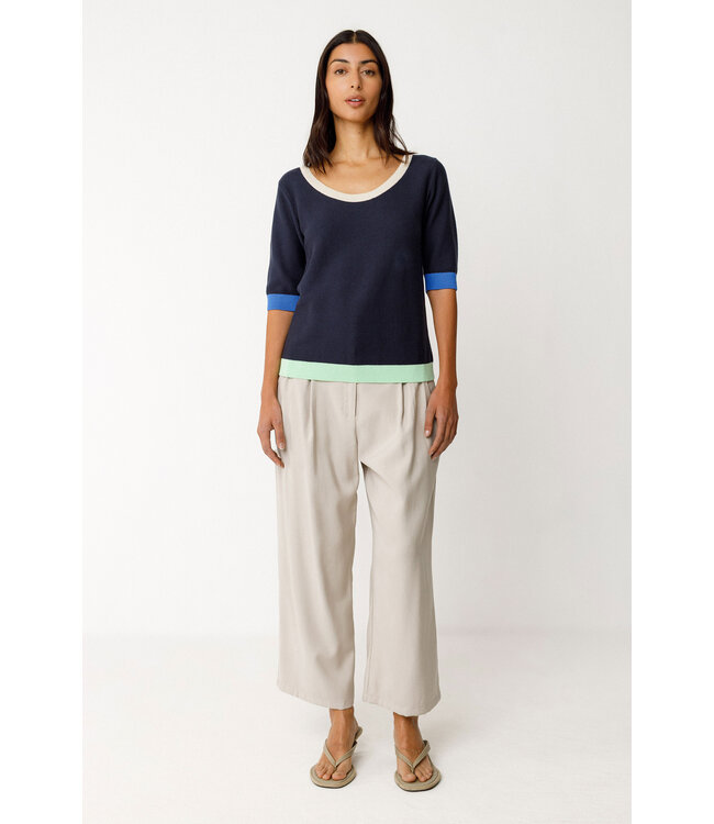 •• Top LARY Gots | Navy