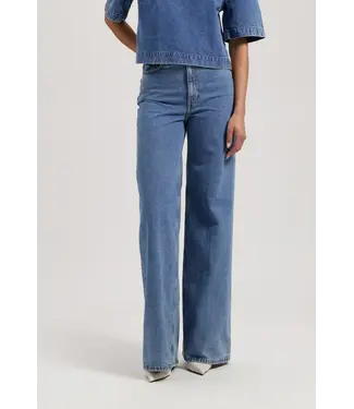 MUD Jeans •• Sara High Loose Flow - Medium Vintage Stone