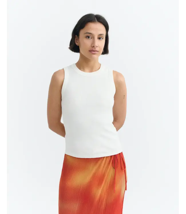 THINKING MU •• Juliette Top | White