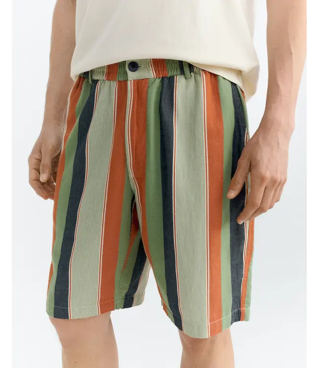 THINKING MU •• Gasper Shorts | Quick Stripes