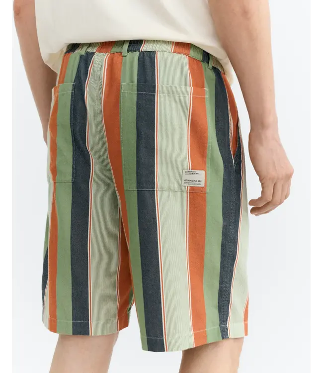 THINKING MU •• Gasper Shorts | Quick Stripes
