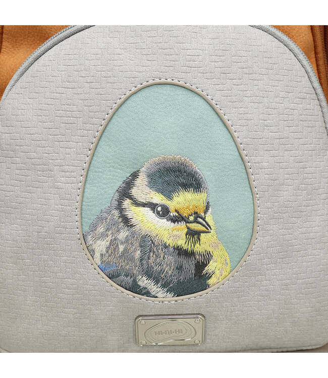 Hi-di-hi •• •• Eggy | Light grey, Orange, red