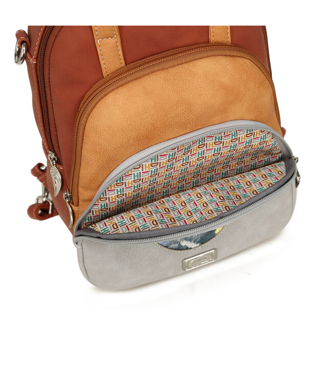 Hi-di-hi •• •• Eggy | Light grey, Orange, red