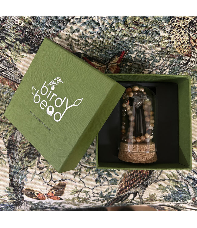 Hi-di-hi •• Birdy Beads | Silver, stone