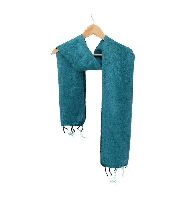SJAAL MET VERHAAL  •• Kleine sjaal | Turquoise