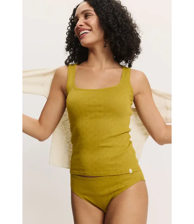 Tranquillo •• Jerseytop Rosaa | Avocado green