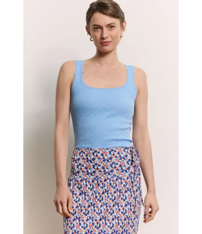 Tranquillo •• Jersey top Rosaa | Vista blue
