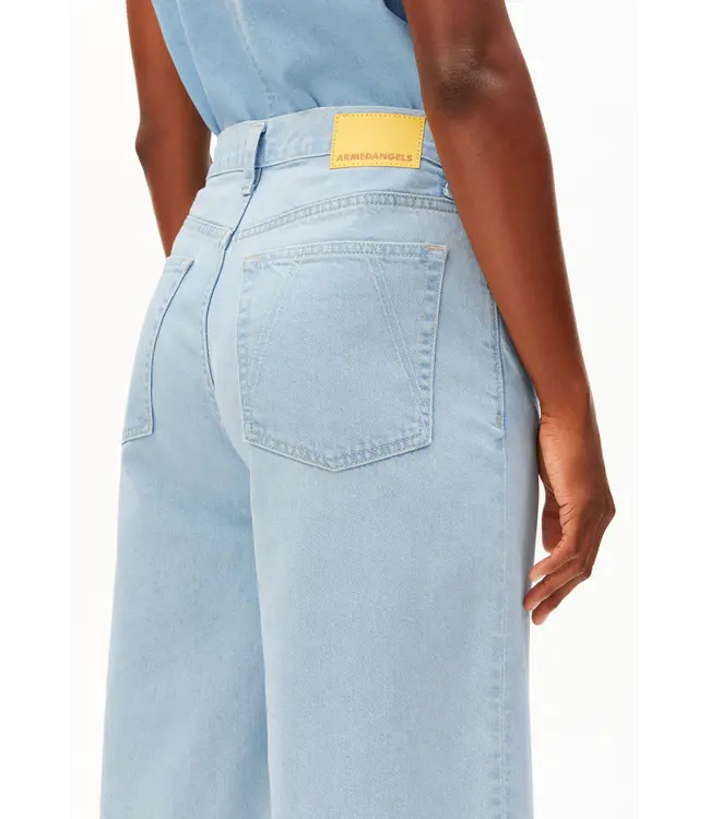 ARMEDANGELS •• city denim high waist short | barrea