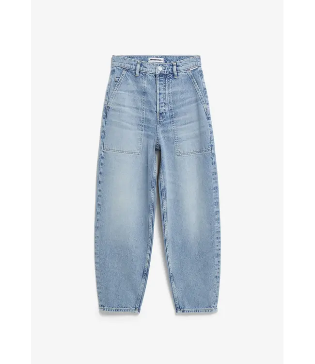 ARMEDANGELS •• baarly high worker barrel jeans | andromedar