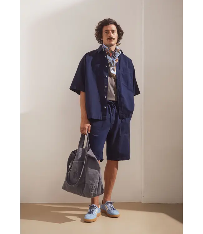 ARMEDANGELS •• New woven scarf | Wedgwood