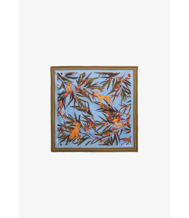 ARMEDANGELS •• New woven scarf | Wedgwood