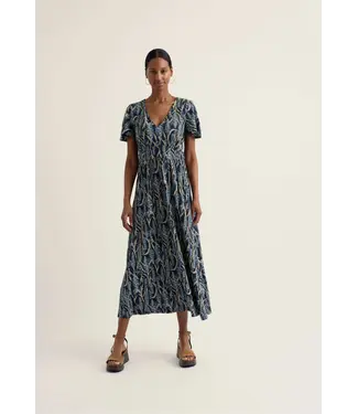SEASALT CORNWALL •• chateaux dress | hot red poker maritime