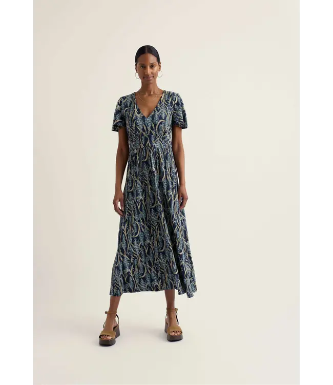 SEASALT CORNWALL •• chateaux dress | hot red poker maritime