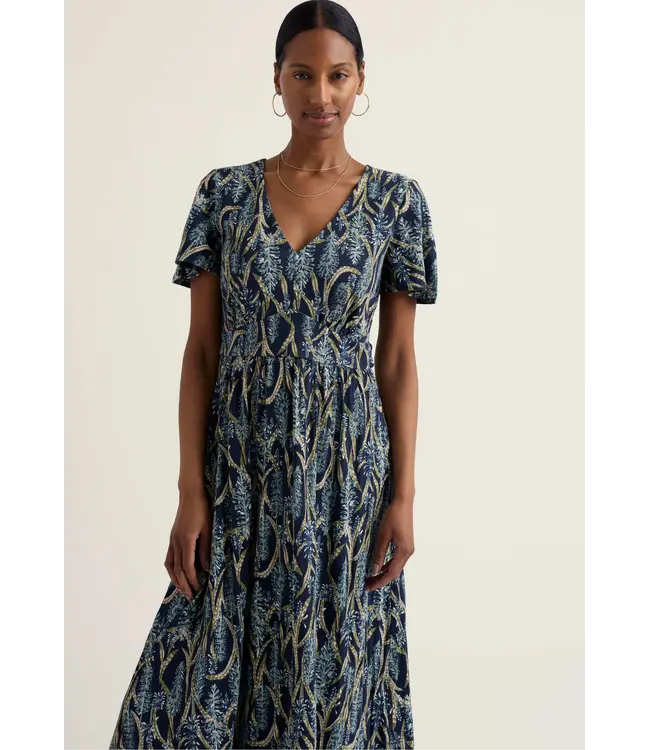 SEASALT CORNWALL •• chateaux dress | hot red poker maritime