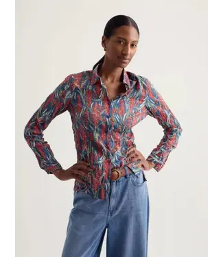 SEASALT CORNWALL •• larissa shirt | red hot poker dusk