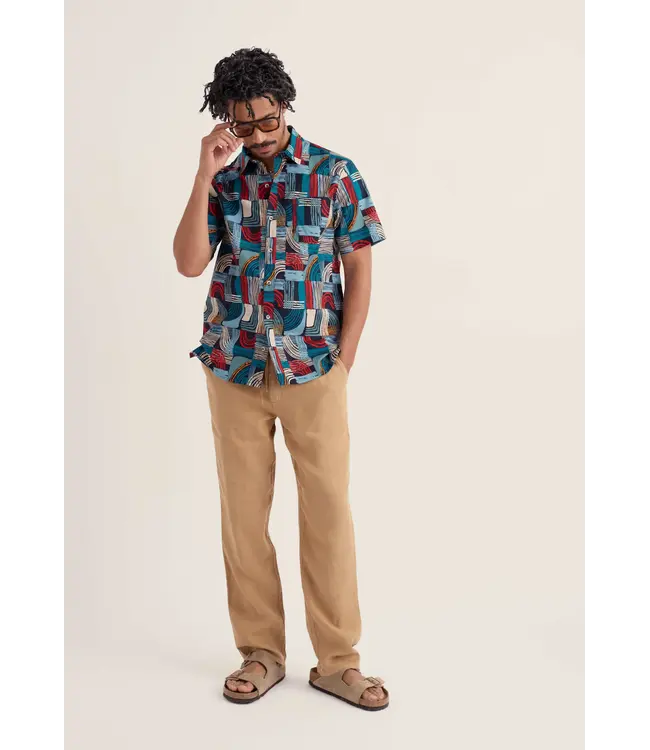 SEASALT CORNWALL •• Godrev shirt | drawn shapes sketch inkwell