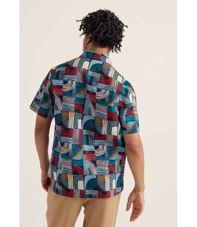 SEASALT CORNWALL •• Godrev shirt | drawn shapes sketch inkwell