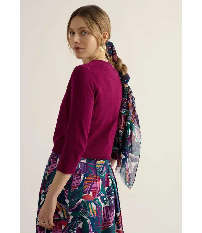 SEASALT CORNWALL •• Vanessa cardigan | Dark freesia