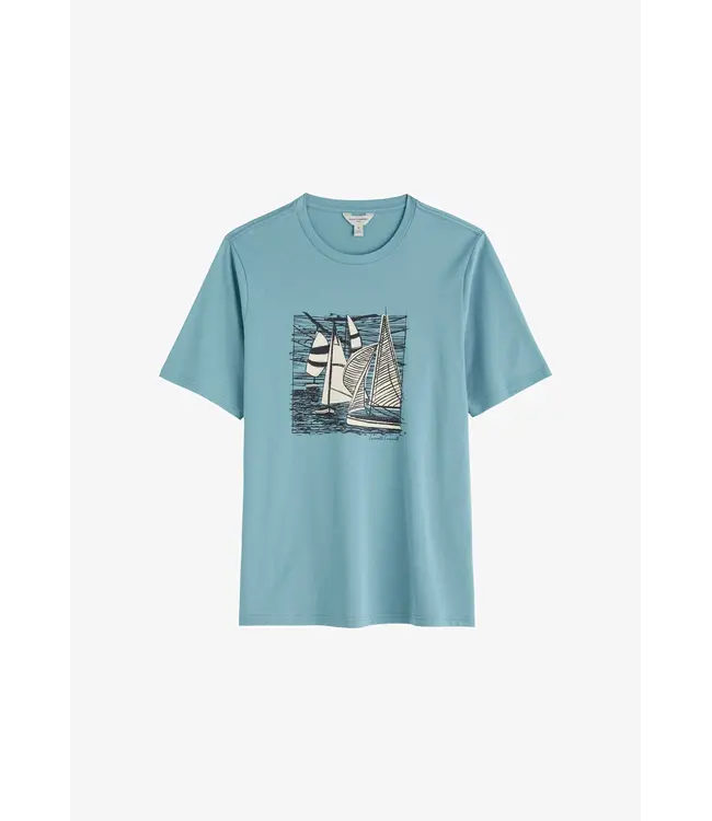 SEASALT CORNWALL •• Midwatch t-shirt | coverack boats enamel