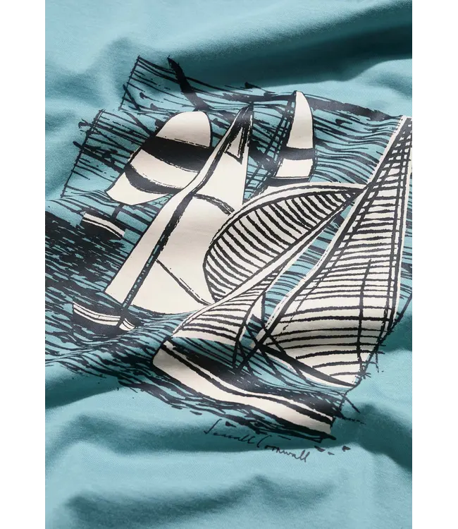 SEASALT CORNWALL •• Midwatch t-shirt | coverack boats enamel