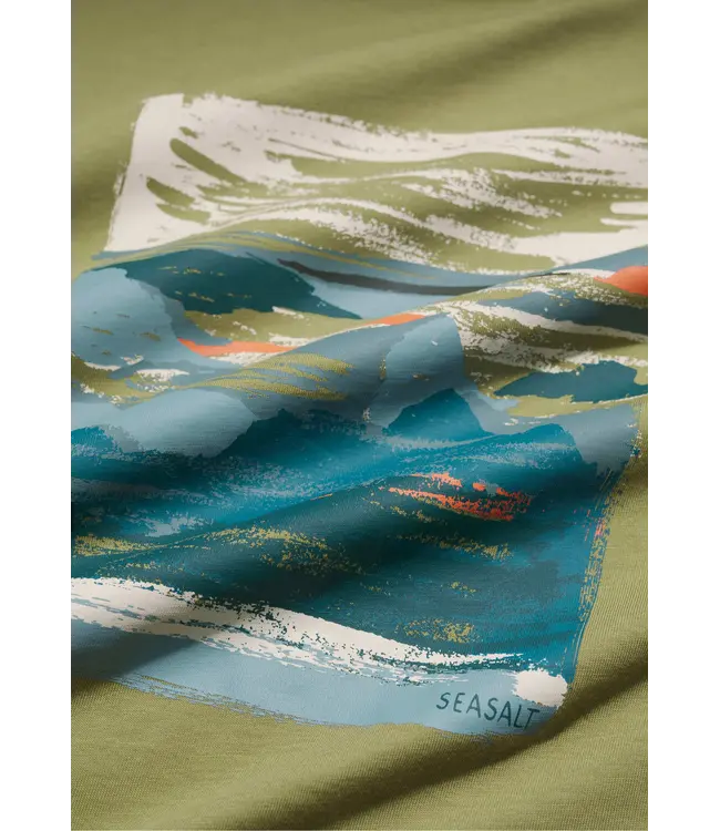 SEASALT CORNWALL •• Midwatch t-shirt | million landscape grasshopper