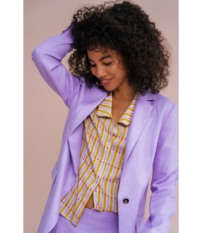 ZILCH •• Long blazer | Lilac