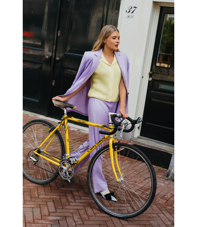 ZILCH •• Long blazer | Lilac