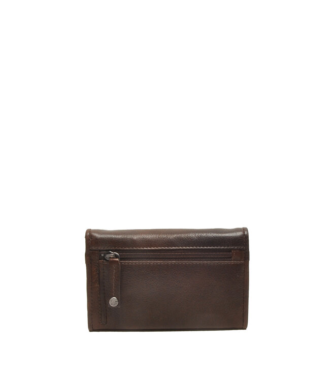 Berba •• Leren portemonnee | Chocolate