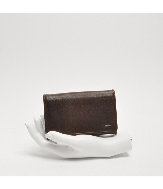 Berba •• Leren portemonnee | Chocolate