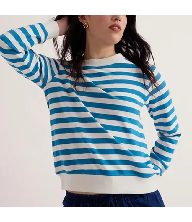 SEASALT CORNWALL •• Bright wave sweatshirt | Scallion sailboats