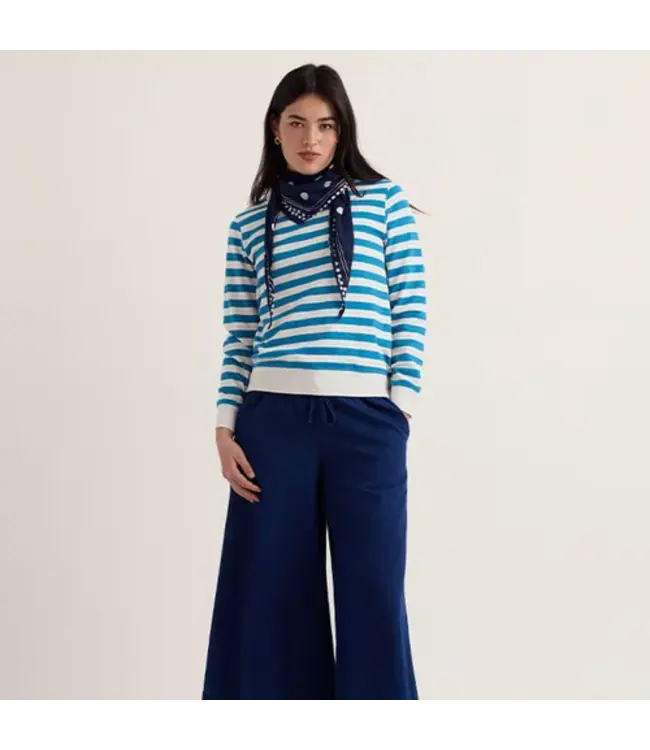 SEASALT CORNWALL •• Bright wave sweatshirt | Scallion sailboats