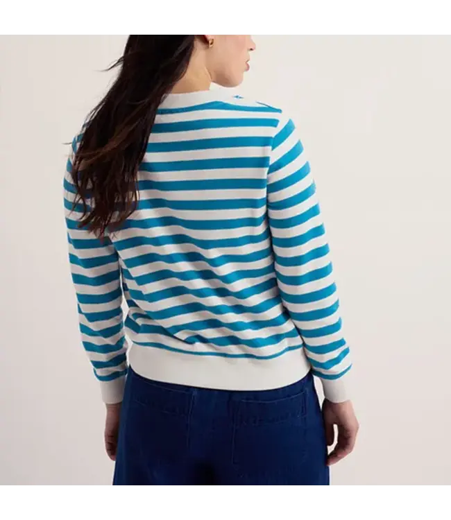 SEASALT CORNWALL •• Bright wave sweatshirt | Scallion sailboats