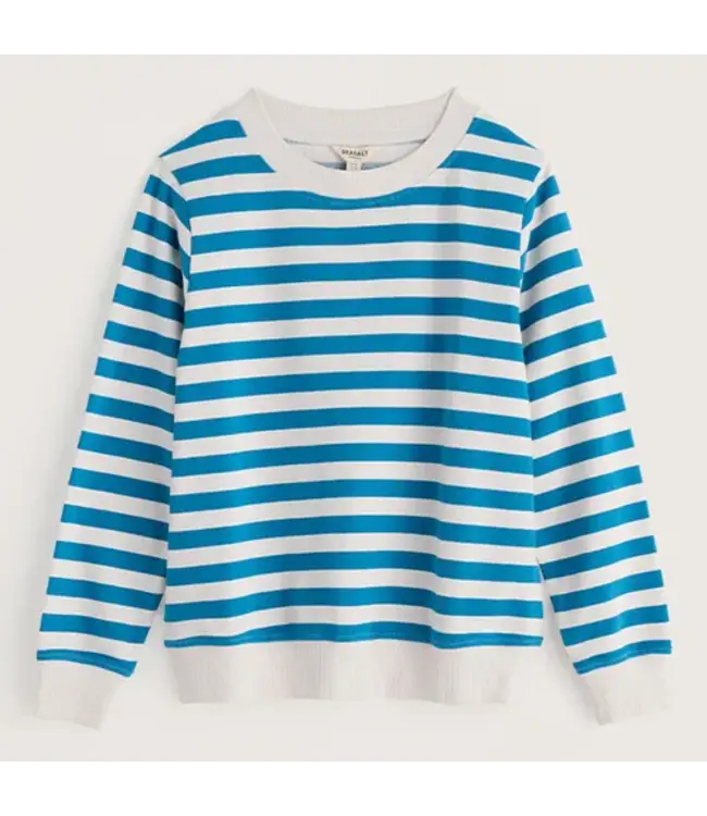 SEASALT CORNWALL •• Bright wave sweatshirt | Scallion sailboats